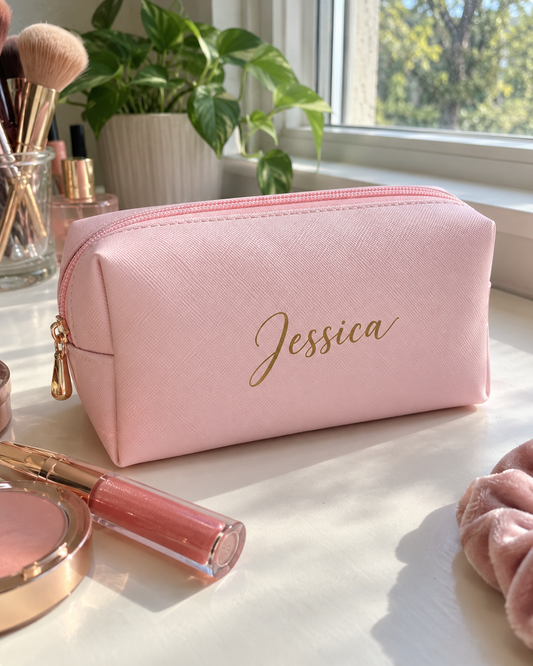 Personalized Makeup Bag