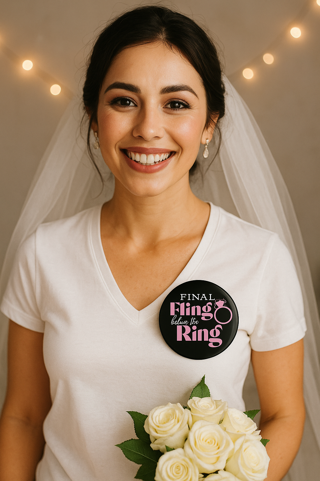 Bachelorette Party Crew Button Set – Bride & Bridesmaid Buttons