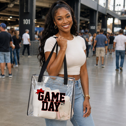 Personalized Game Day Clear Stadium Bag