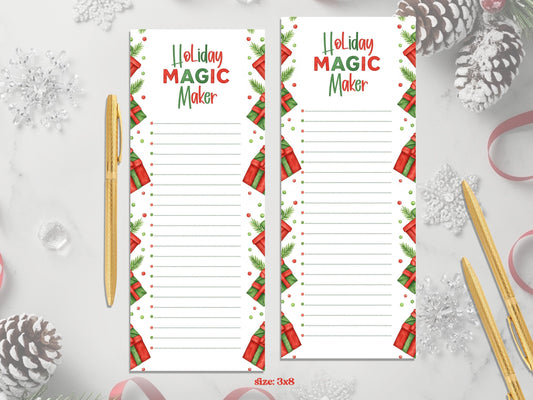 Holiday Magic Maker™ Notepad Collection