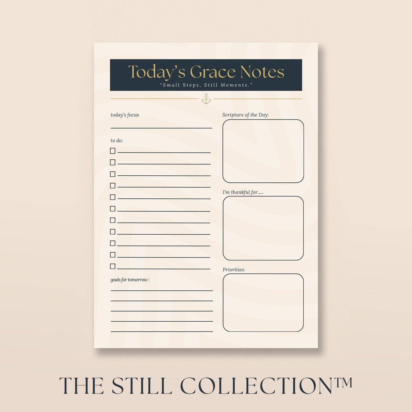 The Still Collection™ 3-Piece Faith Stationery Set