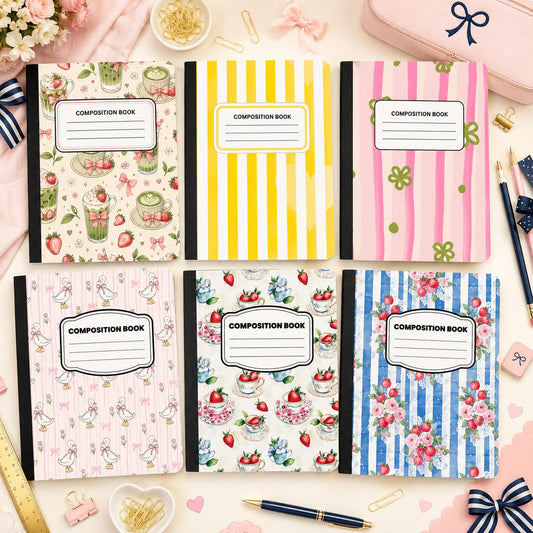Coquette & Girly Composition Notebook product photo 2