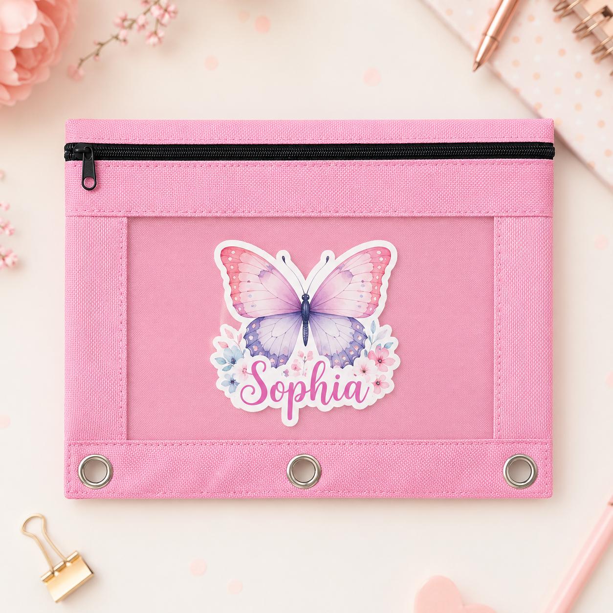 Personalized 3-Ring Binder Pencil Pouch product photo 10