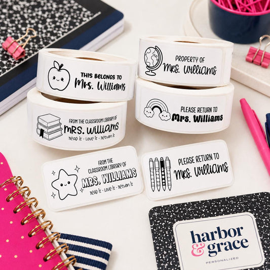 Personalized Teacher Name Labels product photo 2