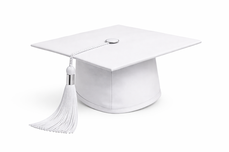 White Graduation Party Supplies