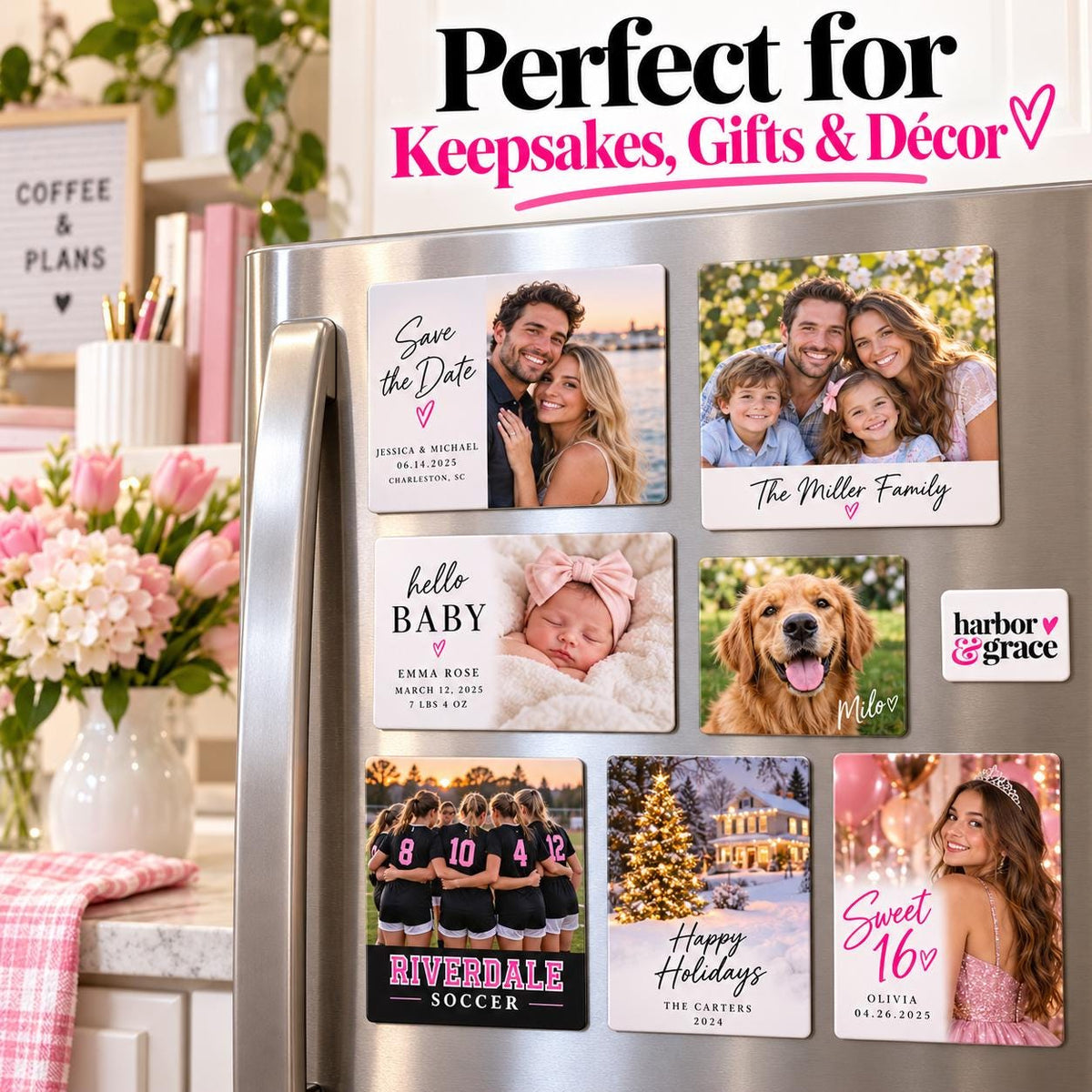Custom Photo Magnet | Personalized Flexible Magnet