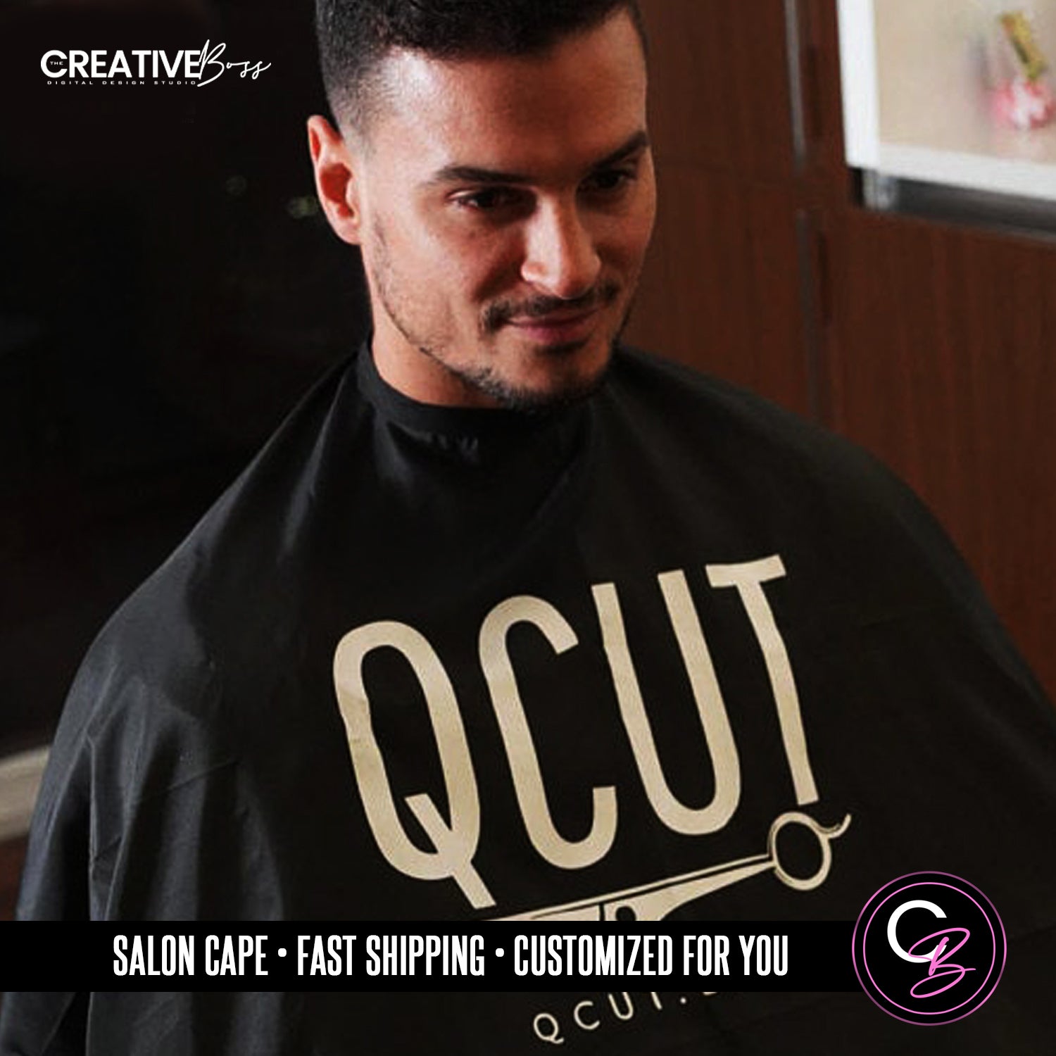 Custom Salon Cape image 2