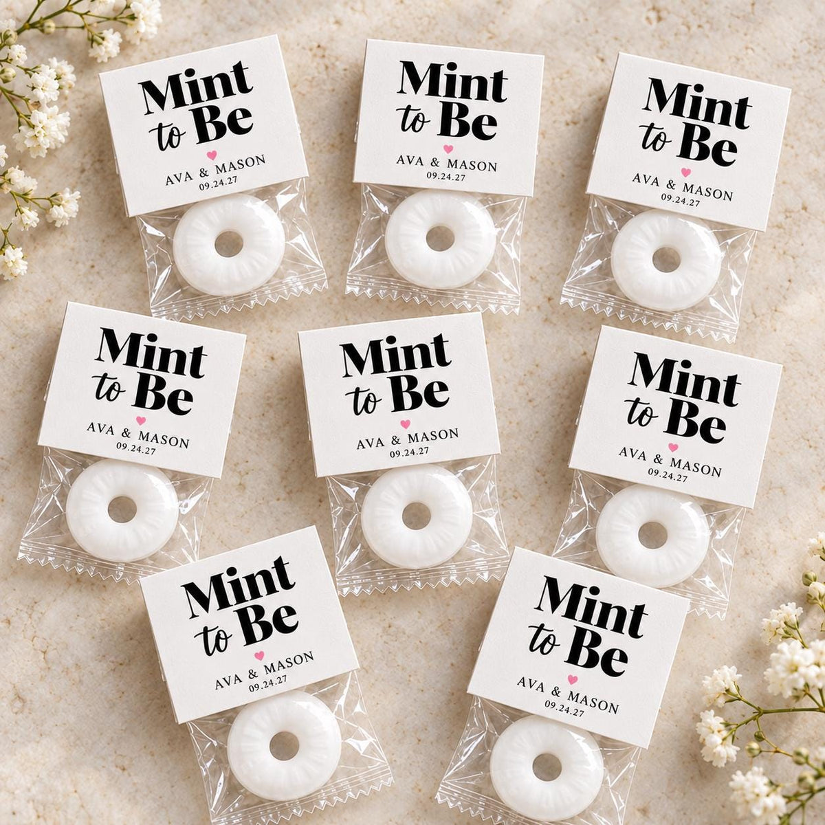 Personalized Mint to Be Wedding Favors | Custom Bridal Shower Mints