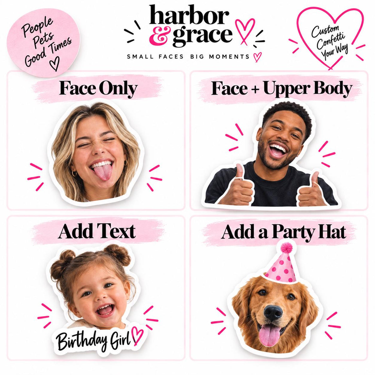 Custom Face Confetti