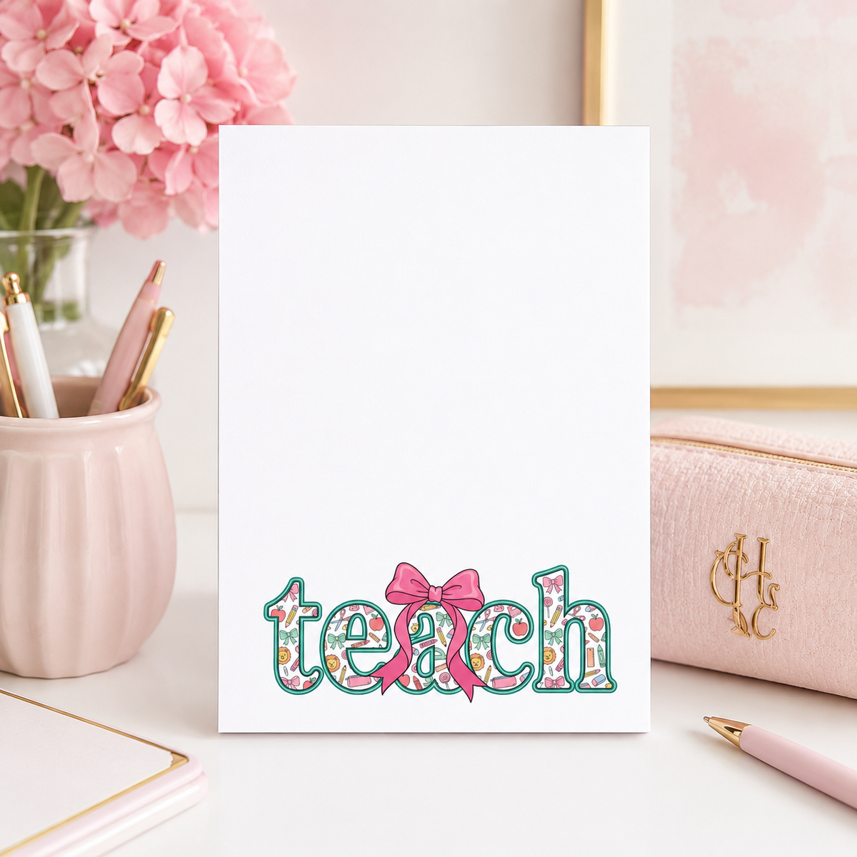 Teacher Notepad – Bow-Tied Teach