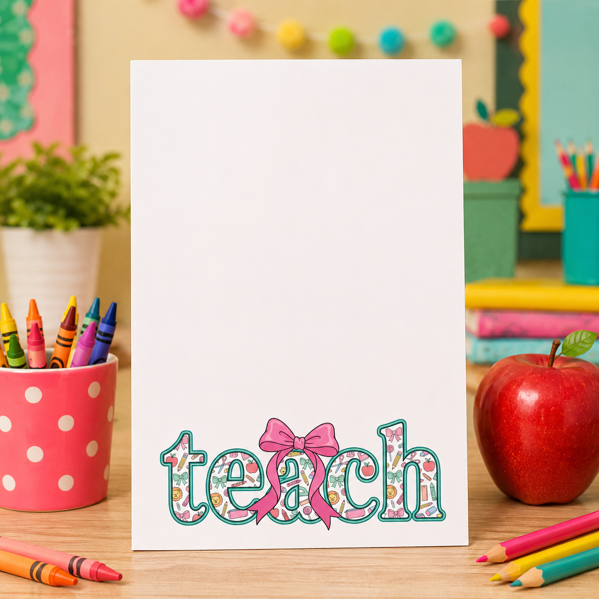 Teacher Notepad – Bow-Tied Teach