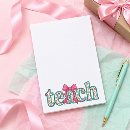 Teacher Notepad – Bow-Tied Teach