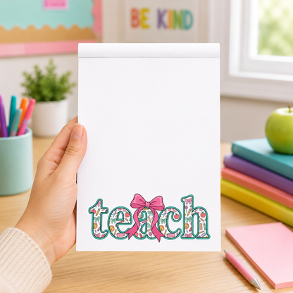 Teacher Notepad – Bow-Tied Teach
