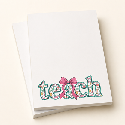 Teacher Notepad – Bow-Tied Teach