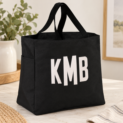 Personalized Monogram Tote Bag