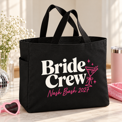 Personalized Monogram Tote Bag