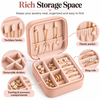 Personalized Travel Jewelry Box