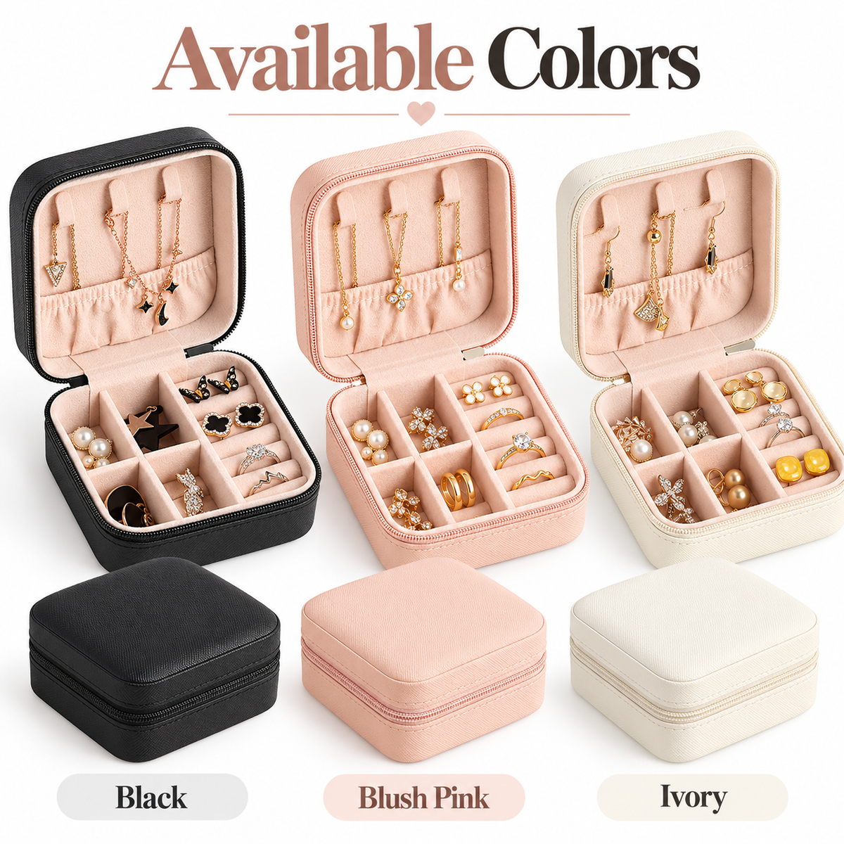 Personalized Travel Jewelry Box