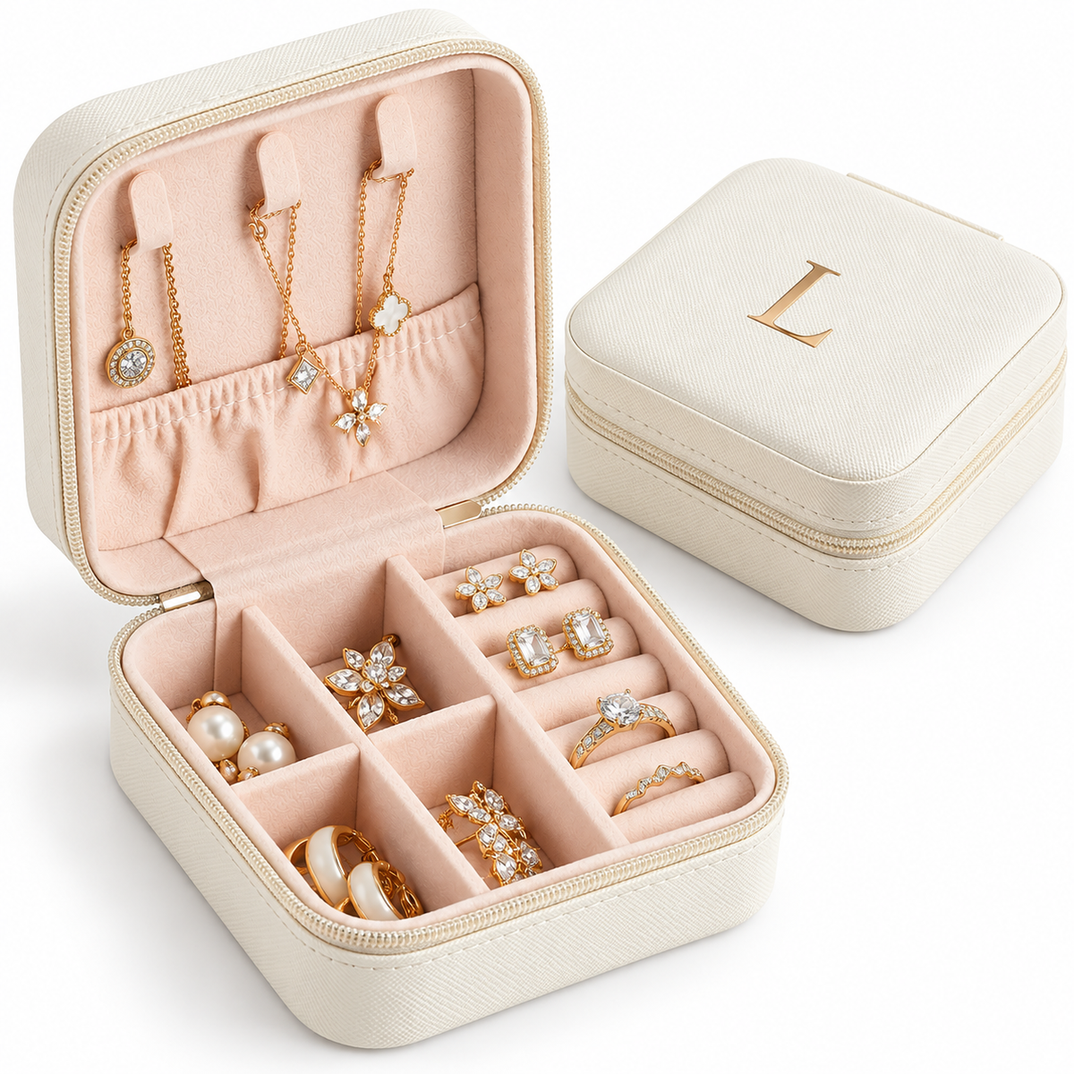 Personalized Travel Jewelry Box