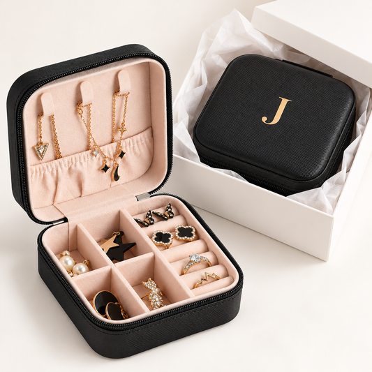 Personalized Travel Jewelry Box
