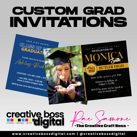 Custom Graduation Invitations – Celebrate in Style!