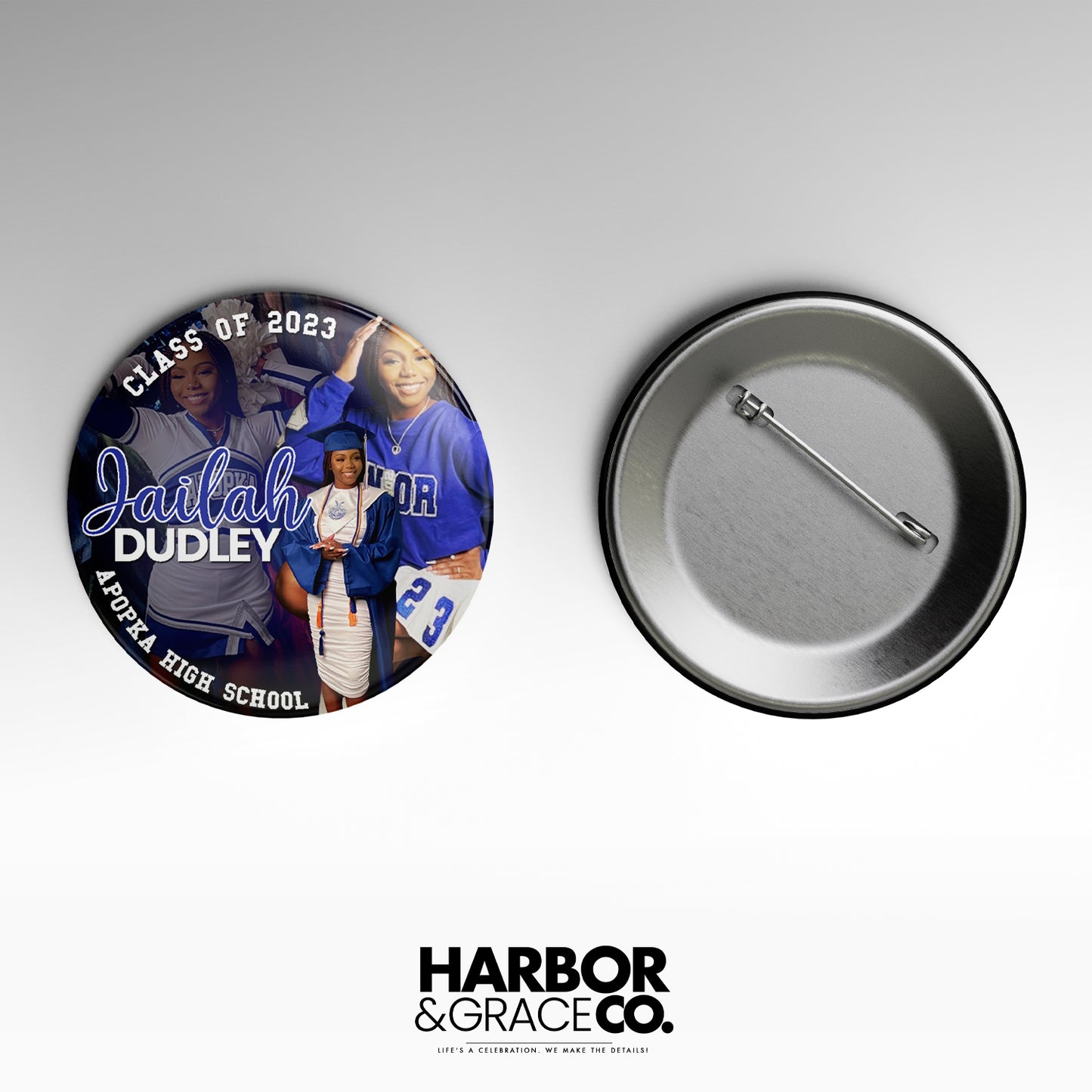 3" Photo Buttons