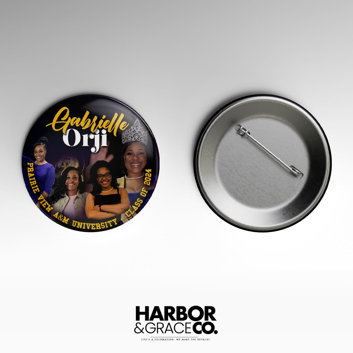 3" Photo Buttons
