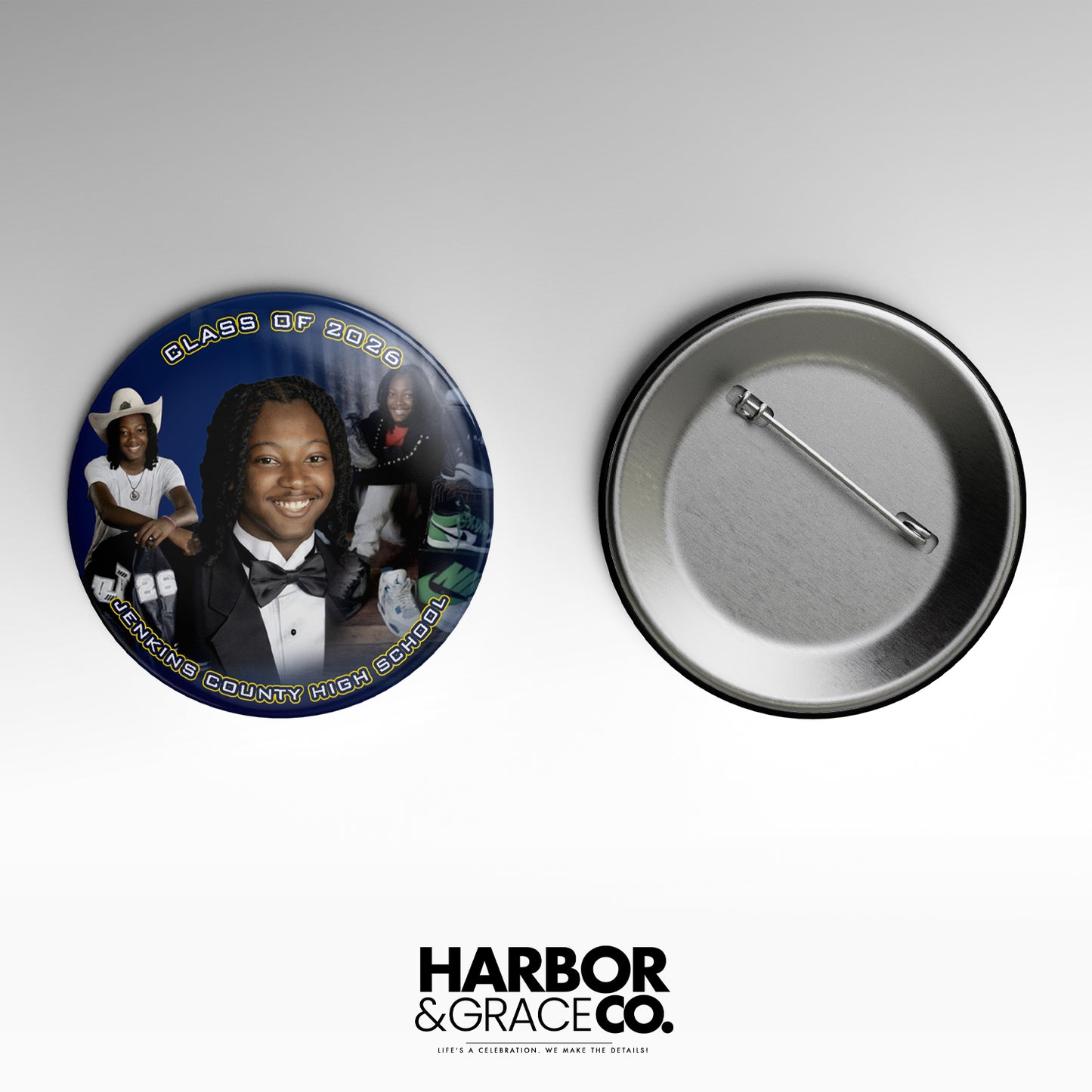 3" Photo Buttons