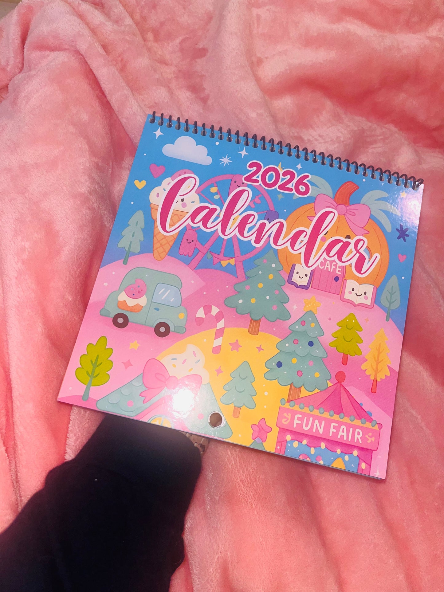 2026 Dreamberry Village™ Wall Calendar – Cute Kawaii Seasonal Art | Kawaii Calendar | Harbor & Grace Co.