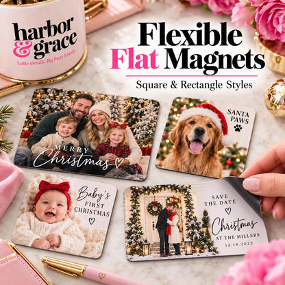 Custom Photo Magnet | Personalized Flexible Magnet