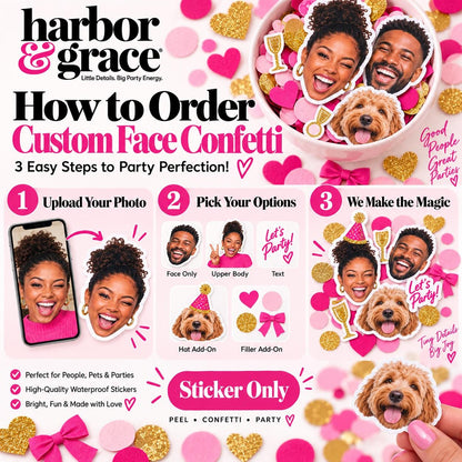 Custom Face Confetti