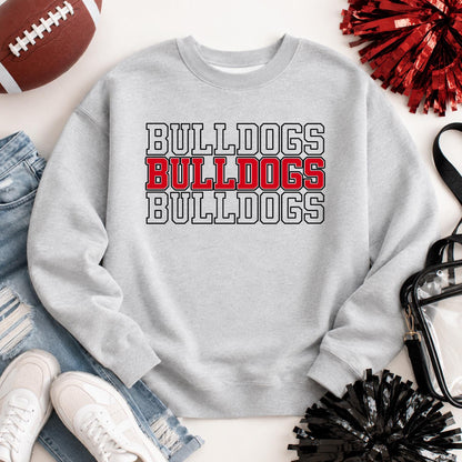 Custom Varsity Team Sweatshirt | Personalized Game Day Crewneck