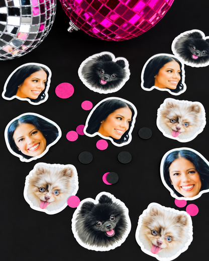 Custom Face Confetti