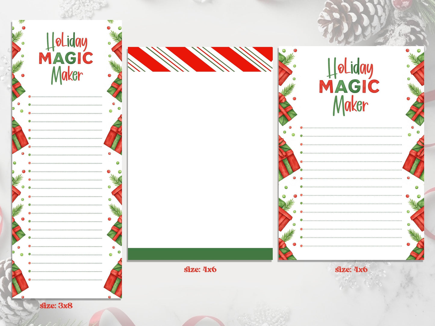 Holiday Magic Maker™ Notepad Collection