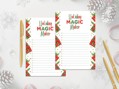 Holiday Magic Maker™ Notepad Collection