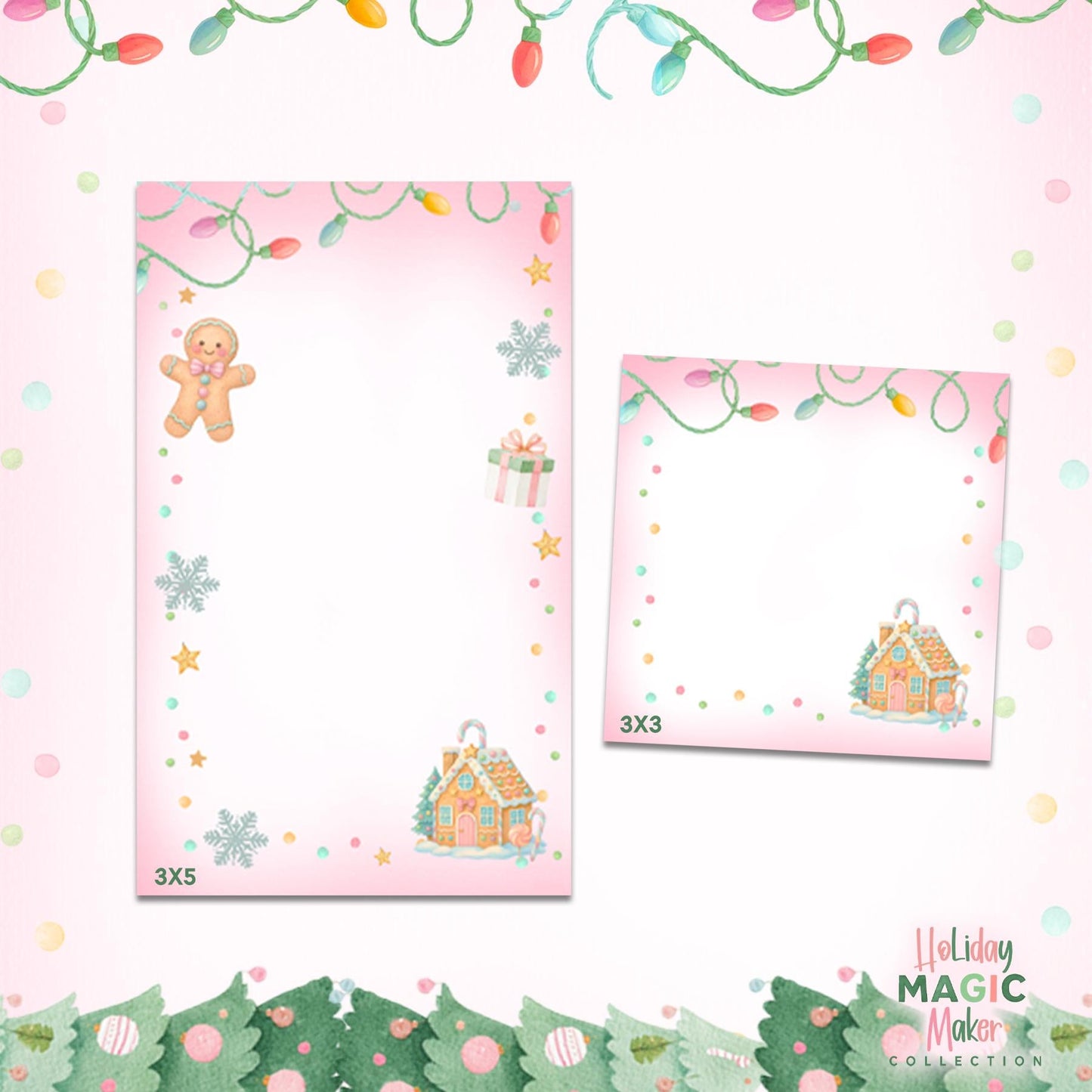 Pink Magic Maker Holiday Desk Pad 10×8 – Harbor & Grace™
