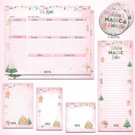 Pink Magic Maker™ Holiday Stationery Gift Set