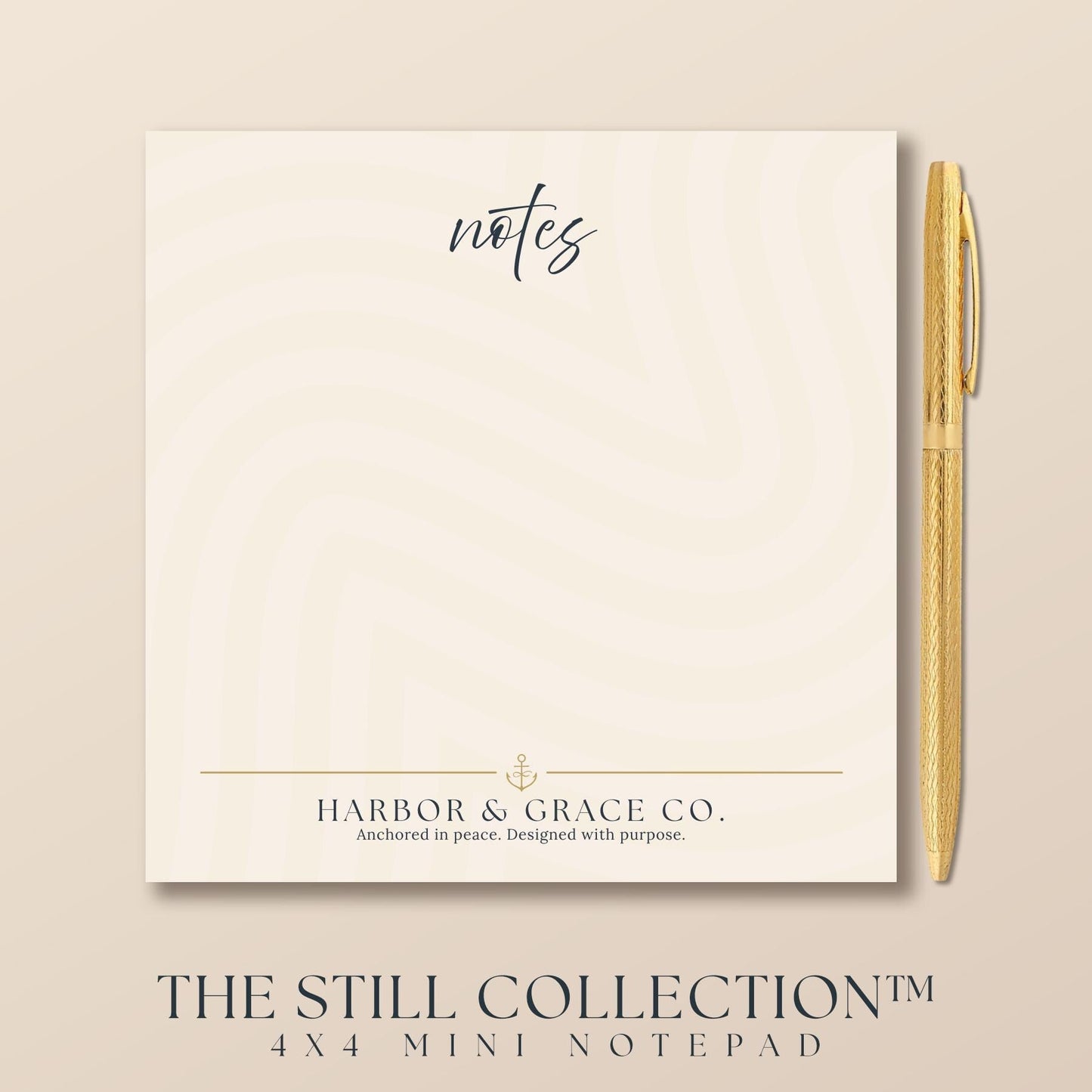 Grace Notes Mini Notepad – 4×4 Faith Notes Pad