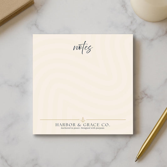 Grace Notes Mini Notepad – 4×4 Faith Notes Pad