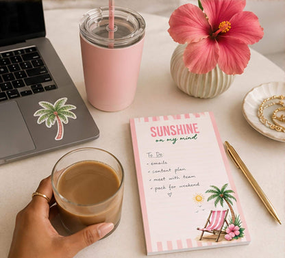 Sunshine on My Mind Notepad product photo 3