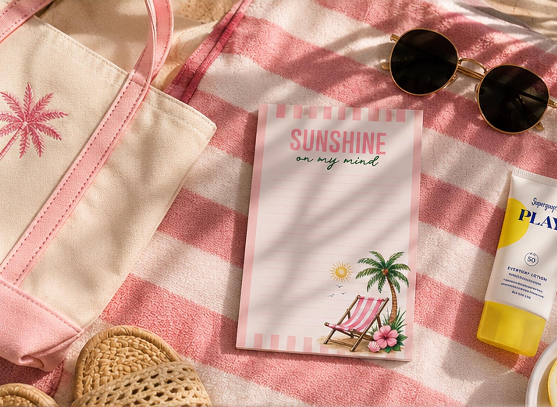 Sunshine on My Mind Notepad product photo 6