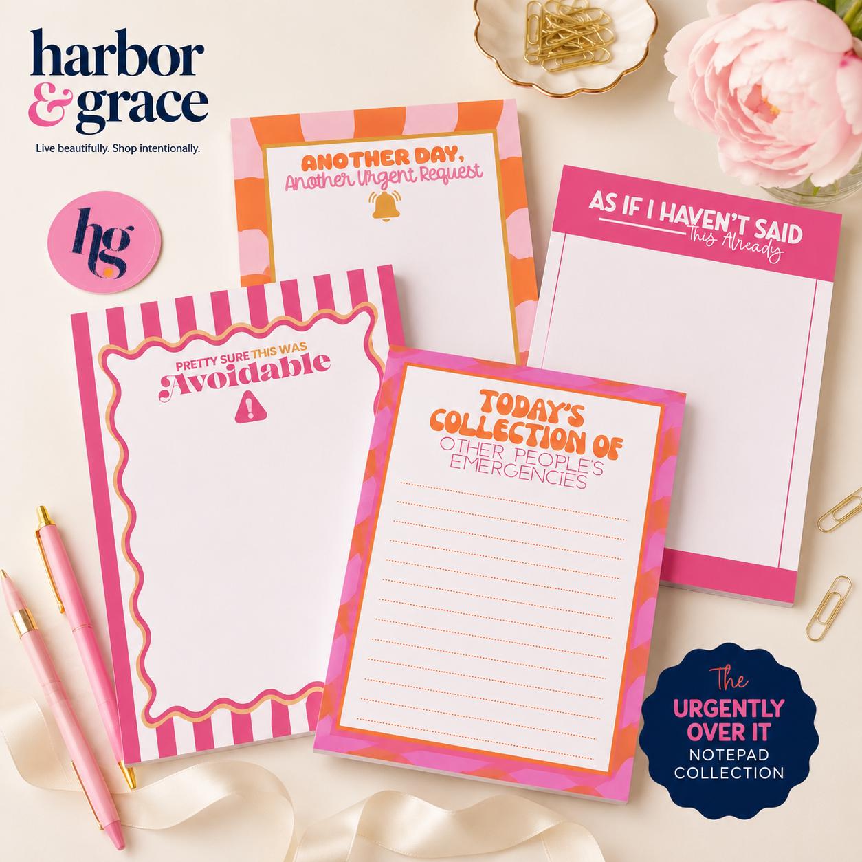 The Urgently Over It Notepad Set product photo 3