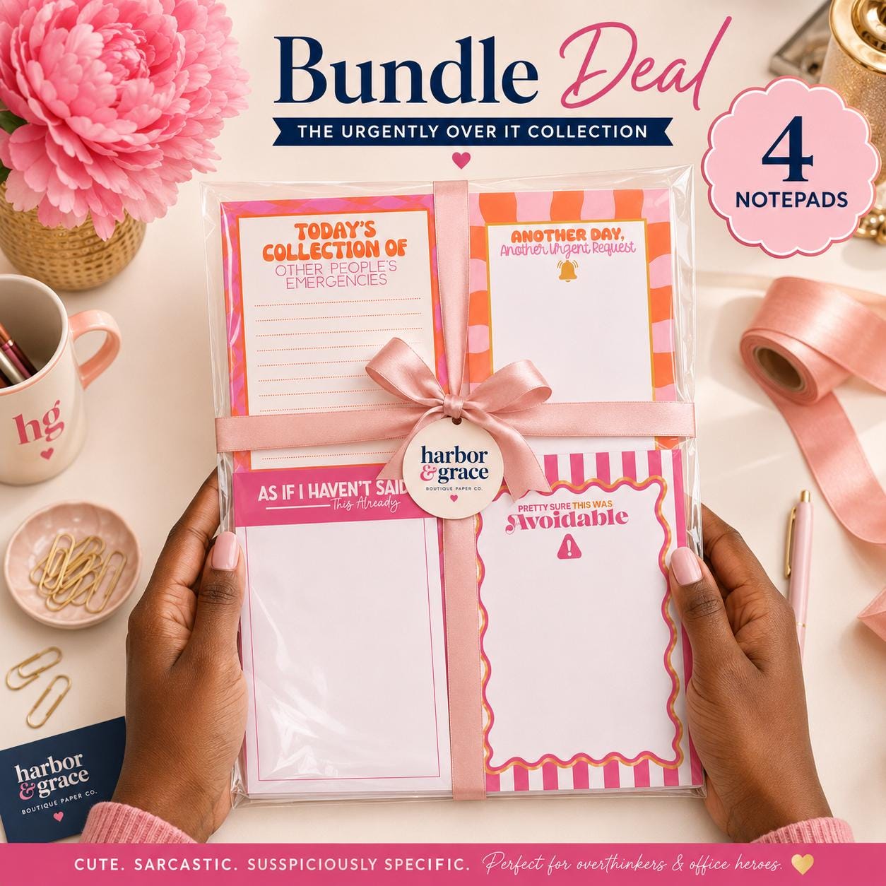 The Urgently Over It Notepad Set product photo 6