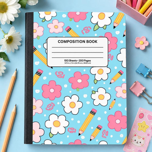 School Supplies & Classroom Composition Notebook by Harbor & Grace
