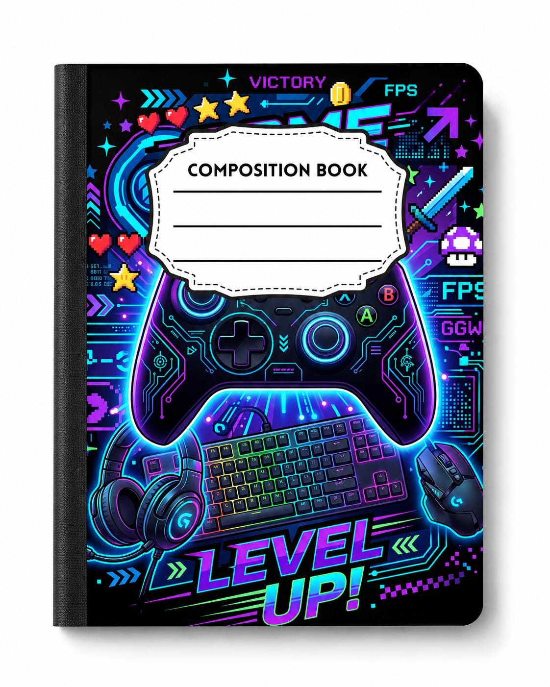 Gaming, Sports & Space Composition Notebook product photo 8