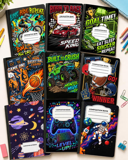Gaming, Sports & Space Composition Notebook product photo 2