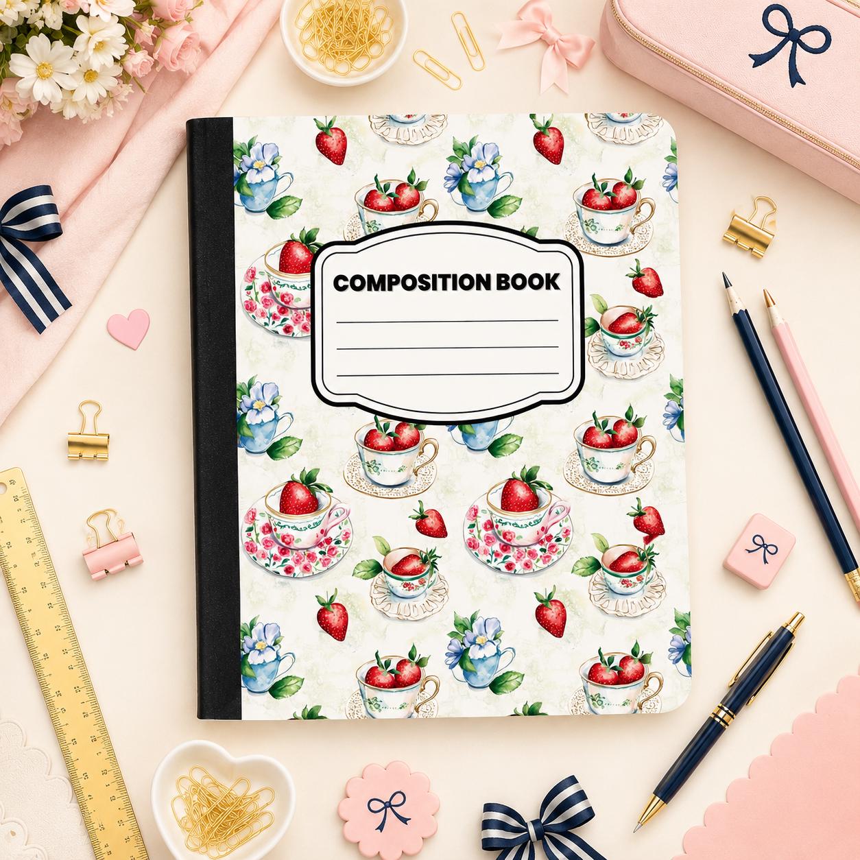 Coquette & Girly Composition Notebook product photo 6
