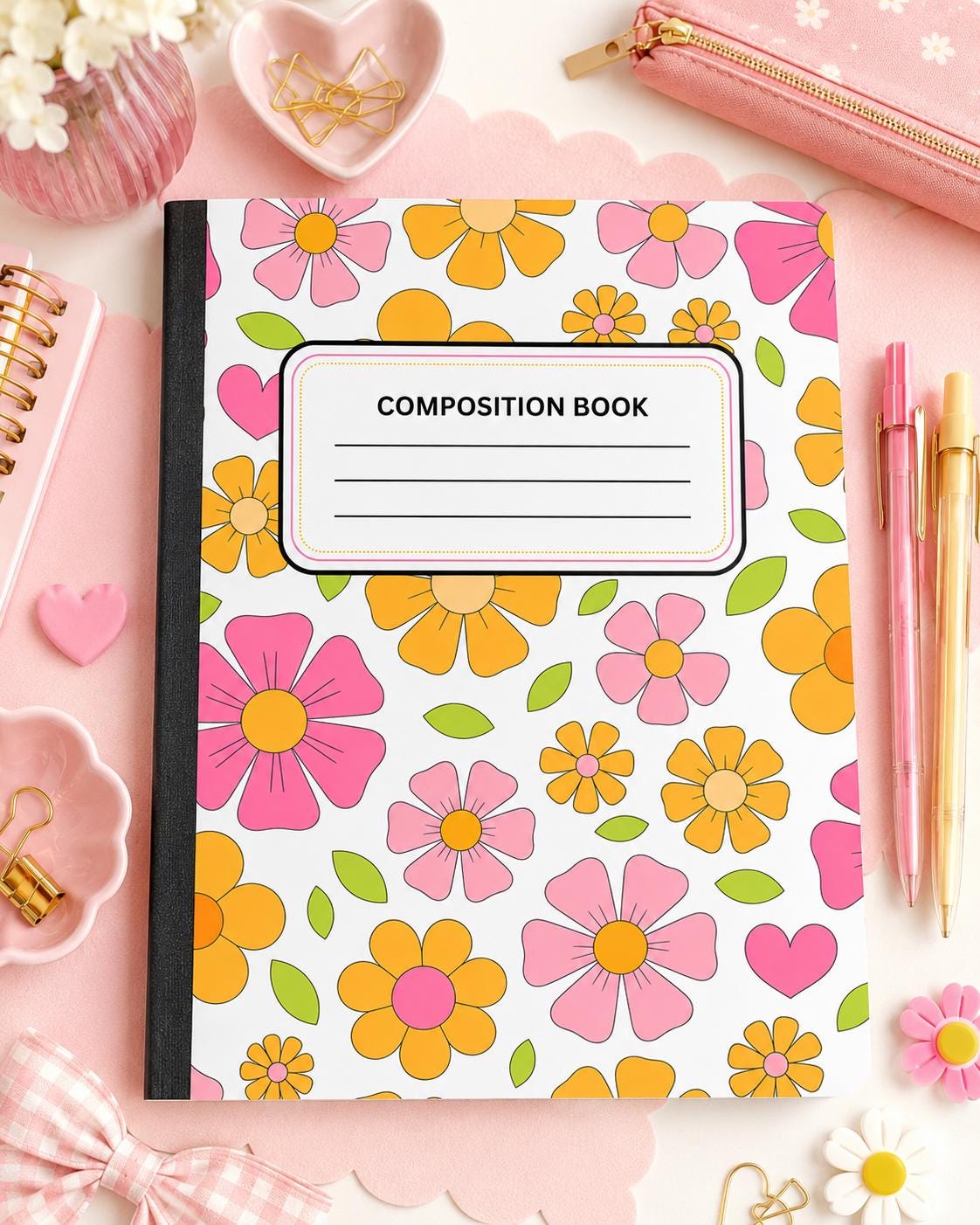 Groovy & Retro Composition Notebook product photo 6