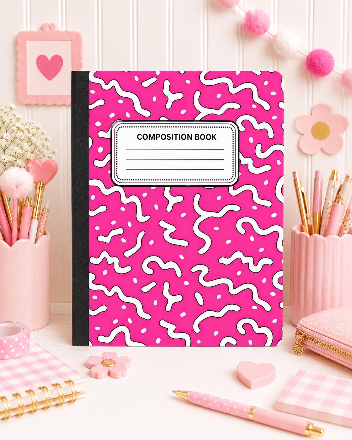 Groovy & Retro Composition Notebook product photo 9