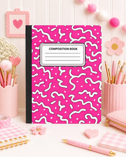 Groovy & Retro Composition Notebook product photo 9